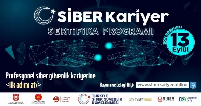 Siber Kariyer Sertifika Programı başlıyor

