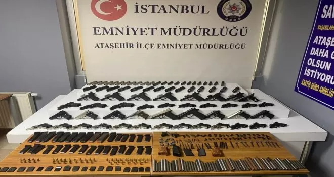Silah imalathanesine polis baskını
