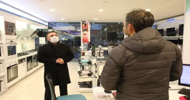 Sincan Belediye Başkanı Ercan: “Esnafımızın her zaman yanındayız”
