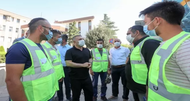 Sincan Belediyesi’nden yangın bölgelerine yardım desteği
