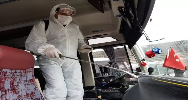 Sincan Ceza İnfaz Kurumları Kampüsünde koronavirüs tedbirleri
