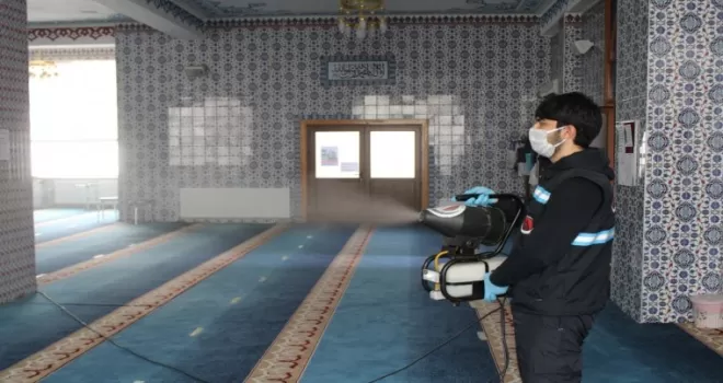 Sincan’da camiler için temizlik seferberliği
