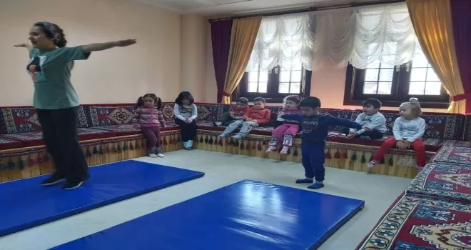 Sincan’da çocuklar sporla buluştu, annelerin yüzleri güldü
