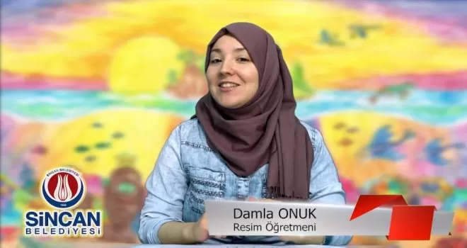 Sincan’da çocuklara online resim kursu

