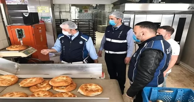 Sincan’daki fırınlarda pide denetimi
