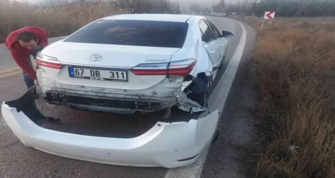 Sincan’daki kaza ucuz atlatıldı
