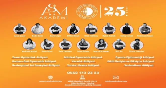 Sinema ve televizyon sektörüne yeni oyuncular yetiştirecekler
