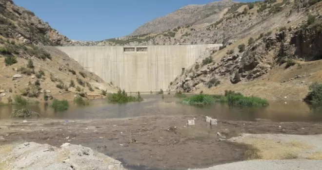 Şırnak Musatepe Barajında su tutuldu
