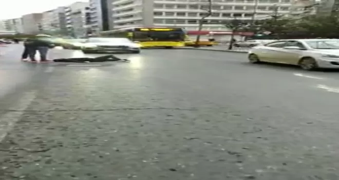 Şişli’de duygu sömürüsü yapan dilenci kamerada
