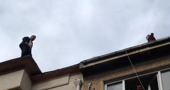 Şişli’de hareketli dakikalar
