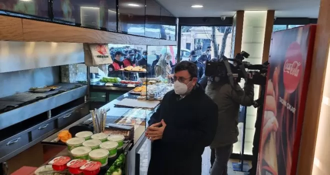 Şişli’de korona virüs denetimi
