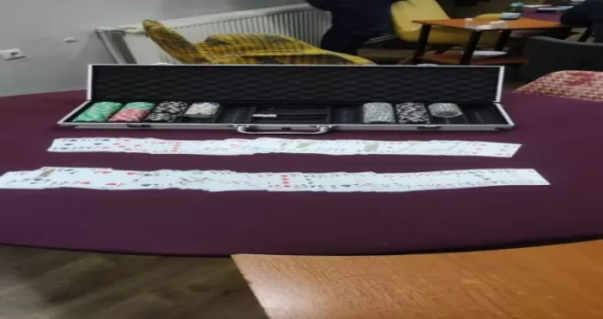 Şişli’de kumarhaneye çevrile eve baskın
