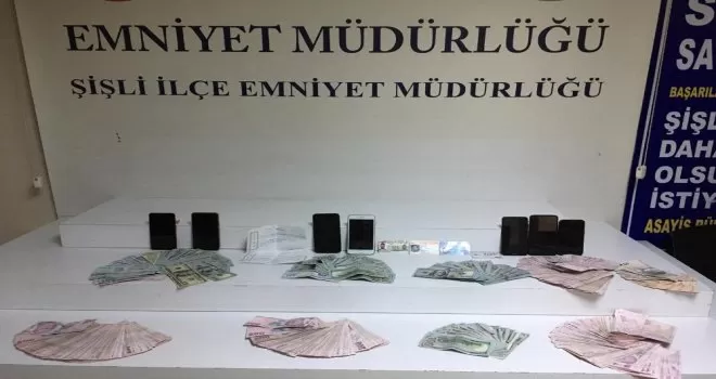 Şişli’de sahte para operasyonu
