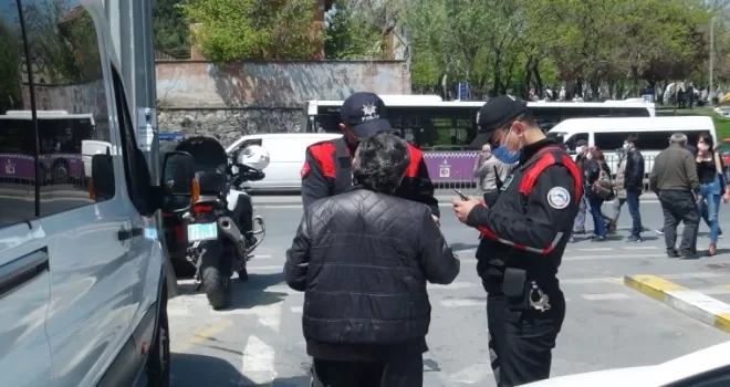Şişli’de tam kapanma öncesi dev asayiş denetiminde kuş uçurtulmadı
