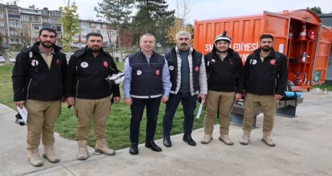 Sivas’ta ’Afet Konteyneri’ uygulaması başlatıldı
