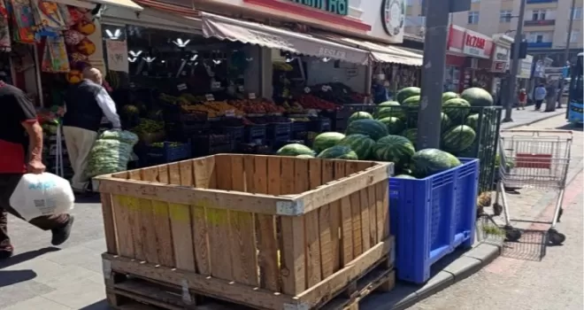Sivas’ta kaldırım işgallerine milyonluk ceza!