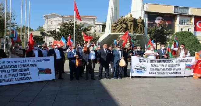 Sivil toplum örgütlerinden Azerbaycan’a destek
