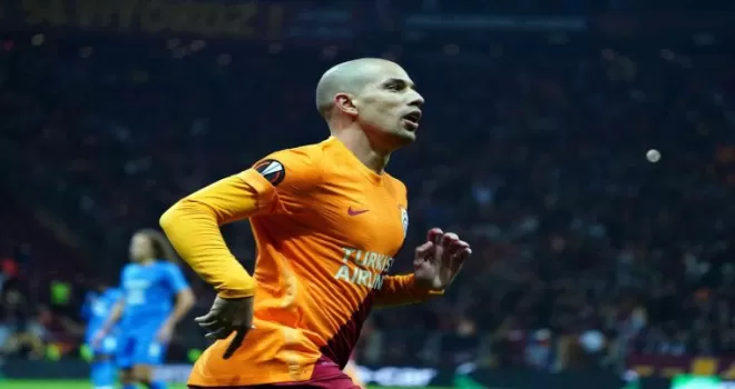 Sofiane Feghouli 4. golünü kaydetti
