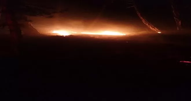 Soğuksu Milli Parkı’nda korkutan yangın
