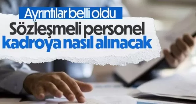 Sözleşmeli Personel İstihdamı Konusu Netleşti!