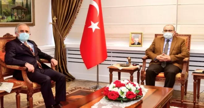 SP'den Valiliğe ziyaret!