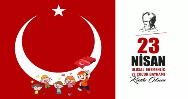 Spor camiasından 23 Nisan mesajları
