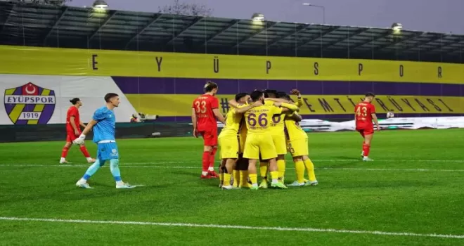 Spor Toto 1. Lig: Eyüpspor: 1 - Göztepe: 0

