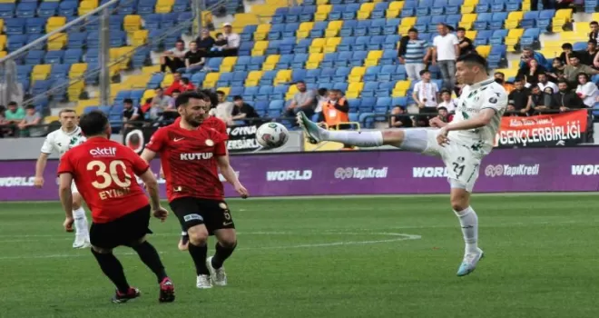 Spor Toto 1. Lig: Gençlerbirliği: 2 - Sakaryaspor: 1
