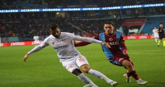 Spor Toto Süper Lig: Trabzonspor: 1 - Sivasspor:0 (Maç sonucu)