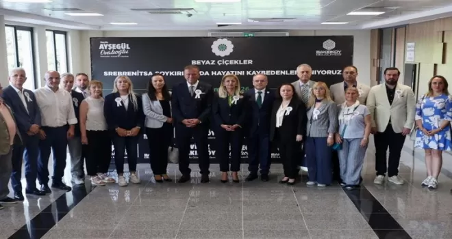 Srebrenitsa Soykırımı’nda katledilenler Bakırköy’de unutulmadı