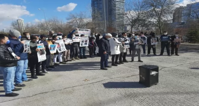 STK’lardan Çin zulmüne protesto
