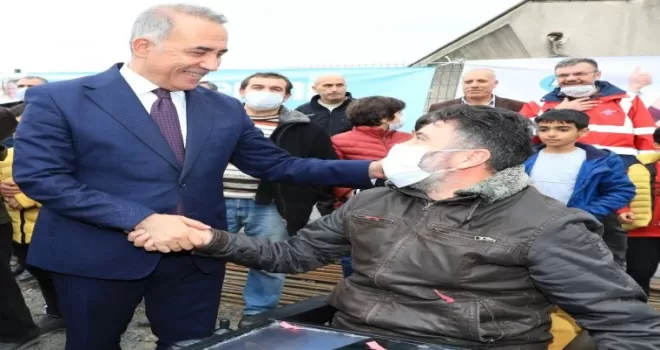 Sultangazi Belediyesi engelli vatandaşların yanında
