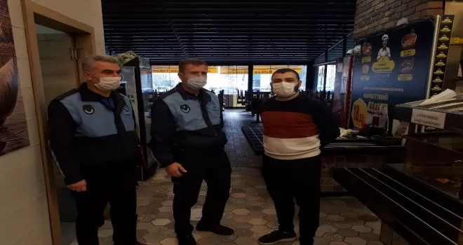 Sultangazi’de işletmelere korona virüs denetimi
