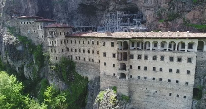Sümela’ya ziyaretçi akını
