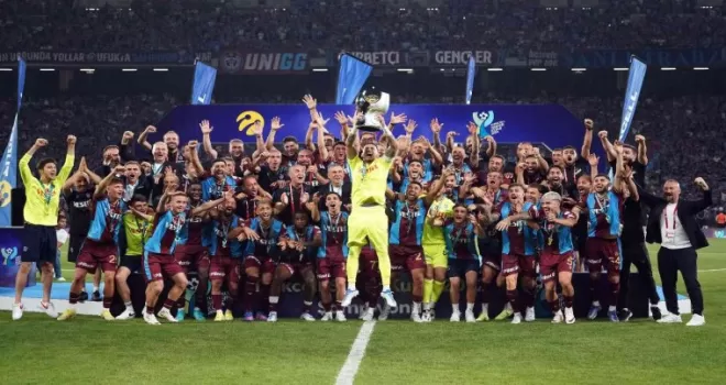 Trabzonspor Süper Şampiyon oldu! 