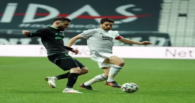 Süper Lig: Beşiktaş: 1 - İH. Konyaspor: 0 (Maç sonucu)
