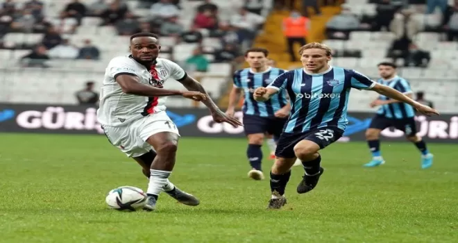 Süper Lig: Beşiktaş: 3 - Adana Demirspor: 3 (Maç sonucu)

