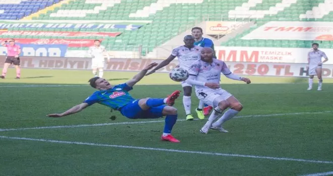 Süper Lig: Çaykur Rizespor: 1 - Gençlerbirliği: 1 (Maç sonucu)
