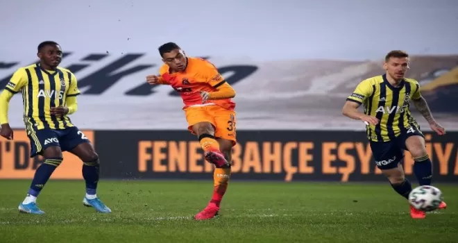 Süper Lig: Fenerbahçe: 0 - Galatasaray: 1 (Maç sonucu)
