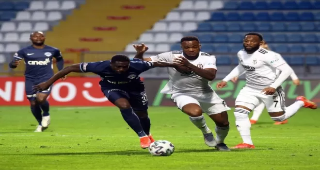 Süper Lig: Kasımpaşa: 1 - Beşiktaş: 0 (İlk yarı)
