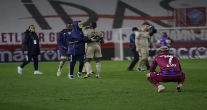 Süper Lig: Trabzonspor: 0- Fenerbahçe: 1 (Maç sonucu)
