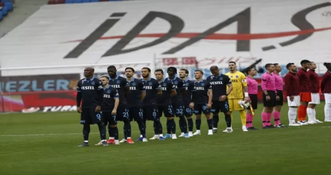 Süper Lig: Trabzonspor: 1 - Hatayspor: 0 (İlk yarı)