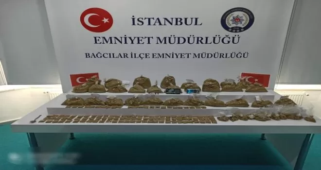 Şüphe üzerine durdurulan araçtan uyuşturucu çıktı
