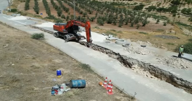 ŞUSKİ’den Bozova’ya güçlü kanalizasyon yatırımı