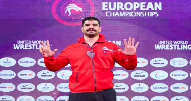 Taha Akgül, Avrupa güreş tarihine geçti