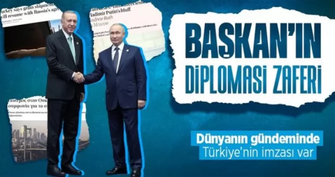 Tahıl Krizini Türkiye Çözdü Dünya basını Duyurdu!