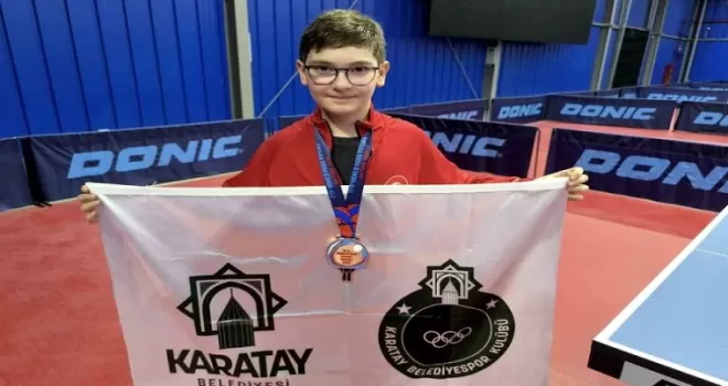 Tahir Efe Şahin Karatay’ın gururu oldu