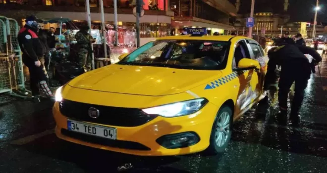 Taksim’de helikopter destekli huzur uygulaması
