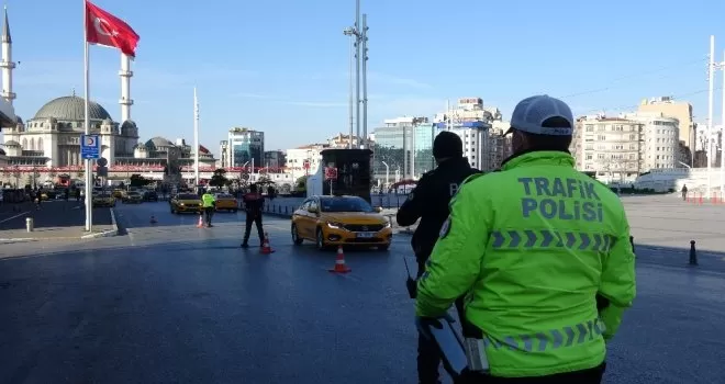 Taksim’de yeni yıl denetimi ve önlemleri
