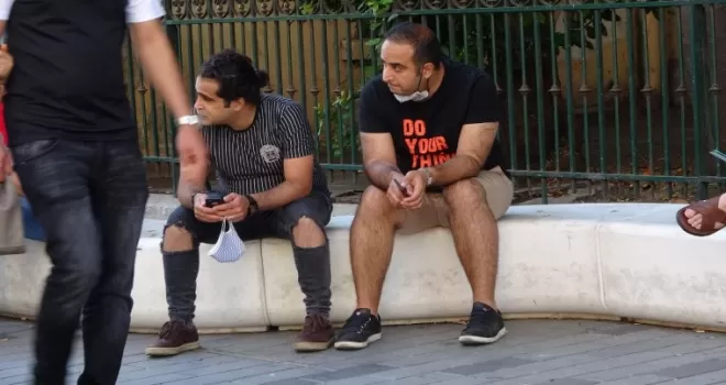 Taksim ve İstiklal Caddesi, adeta pandemi öncesi günlerine döndü
